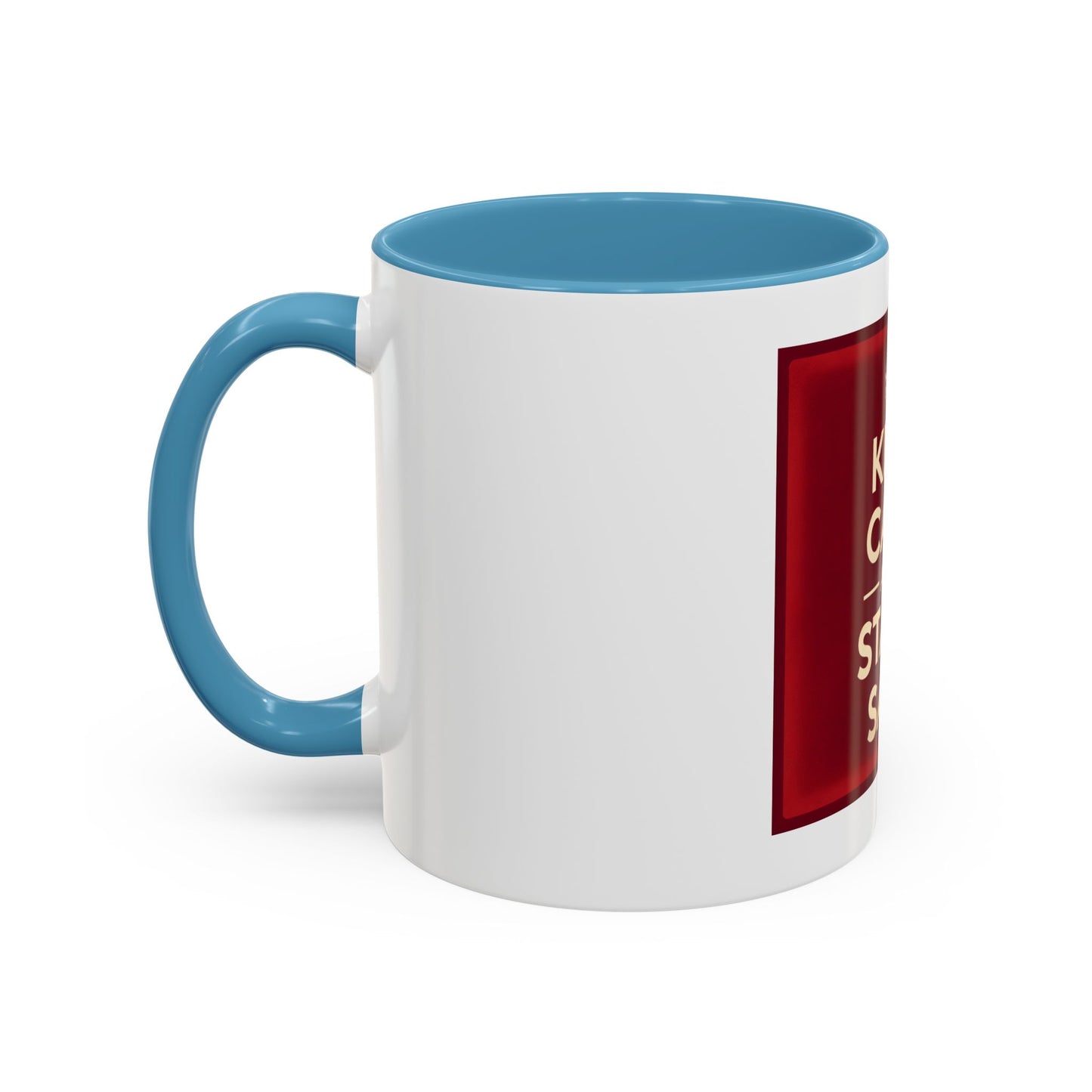 Keep Calm and Stack Sats Ceramic Coffee Mug