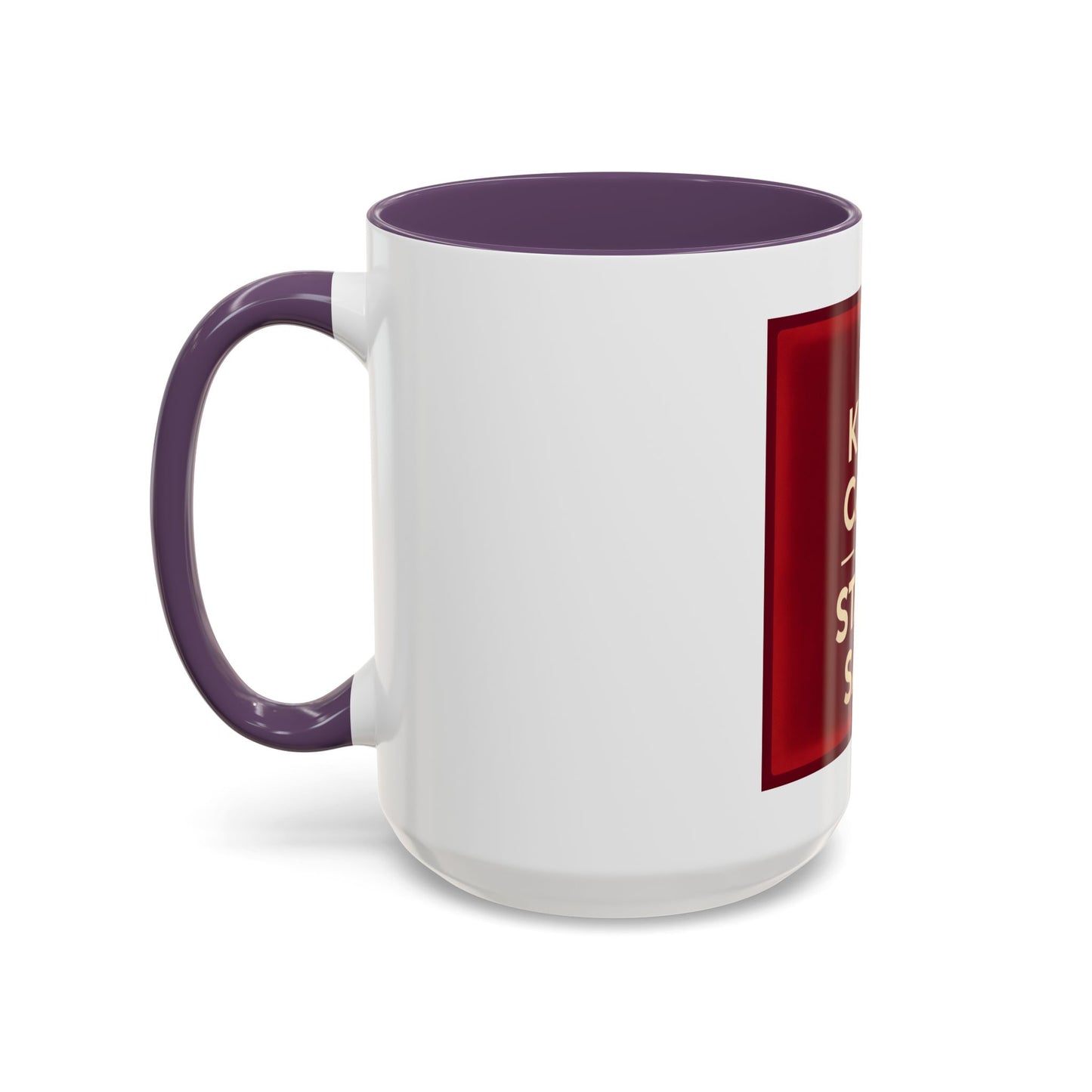 Keep Calm and Stack Sats Ceramic Coffee Mug