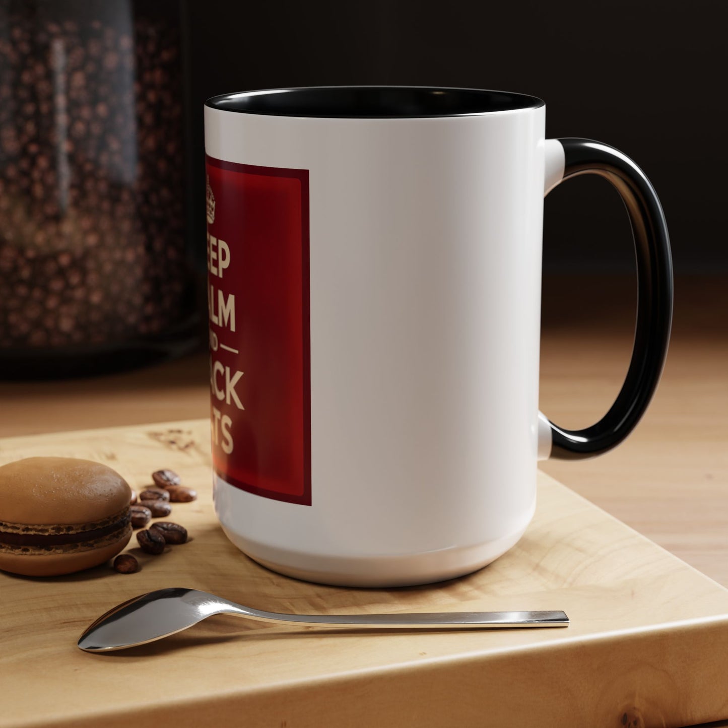 Keep Calm and Stack Sats Ceramic Coffee Mug