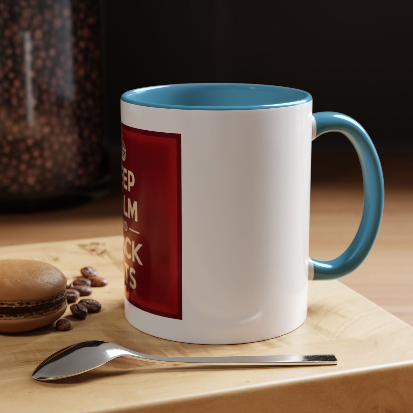 Keep Calm and Stack Sats Ceramic Coffee Mug