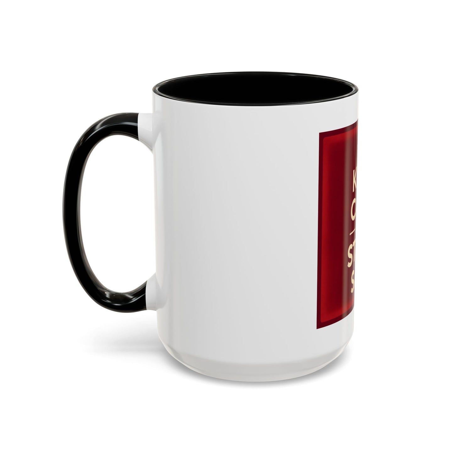 Keep Calm and Stack Sats Ceramic Coffee Mug