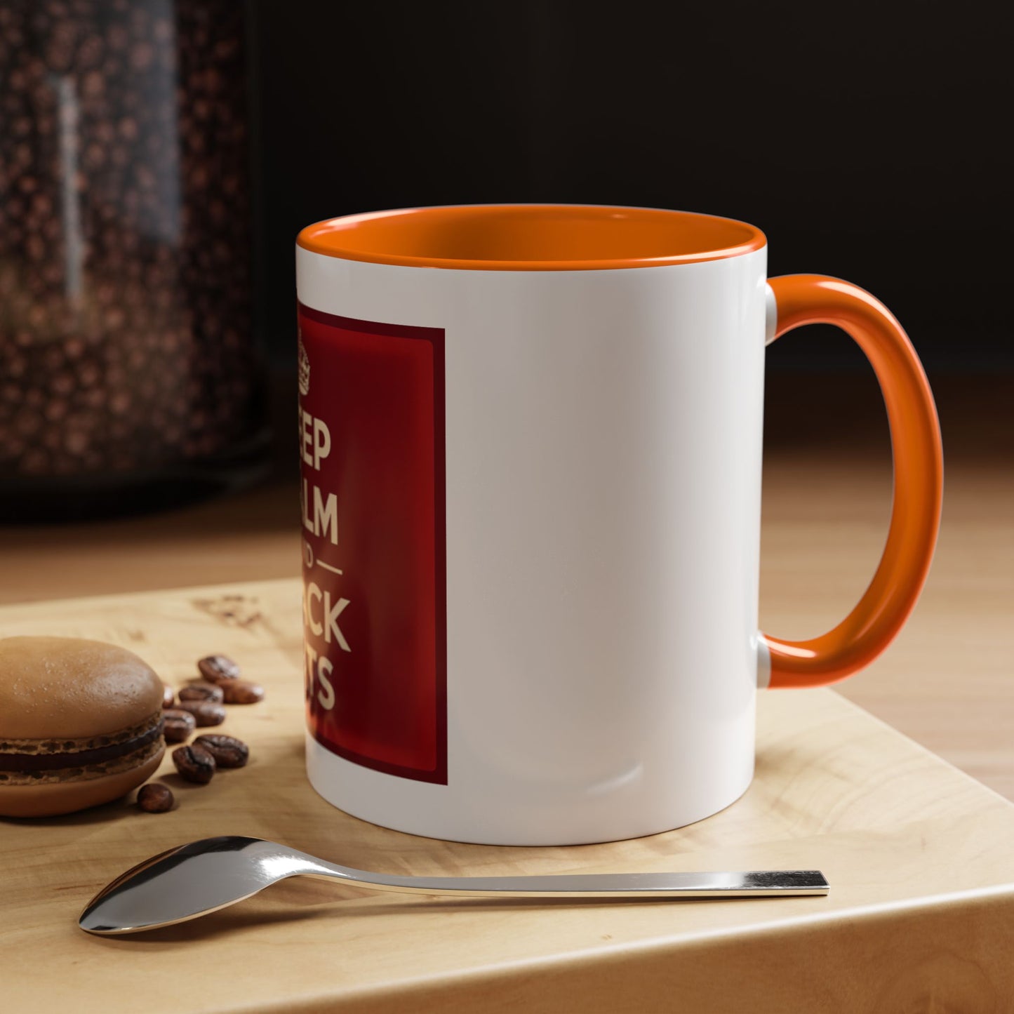 Keep Calm and Stack Sats Ceramic Coffee Mug