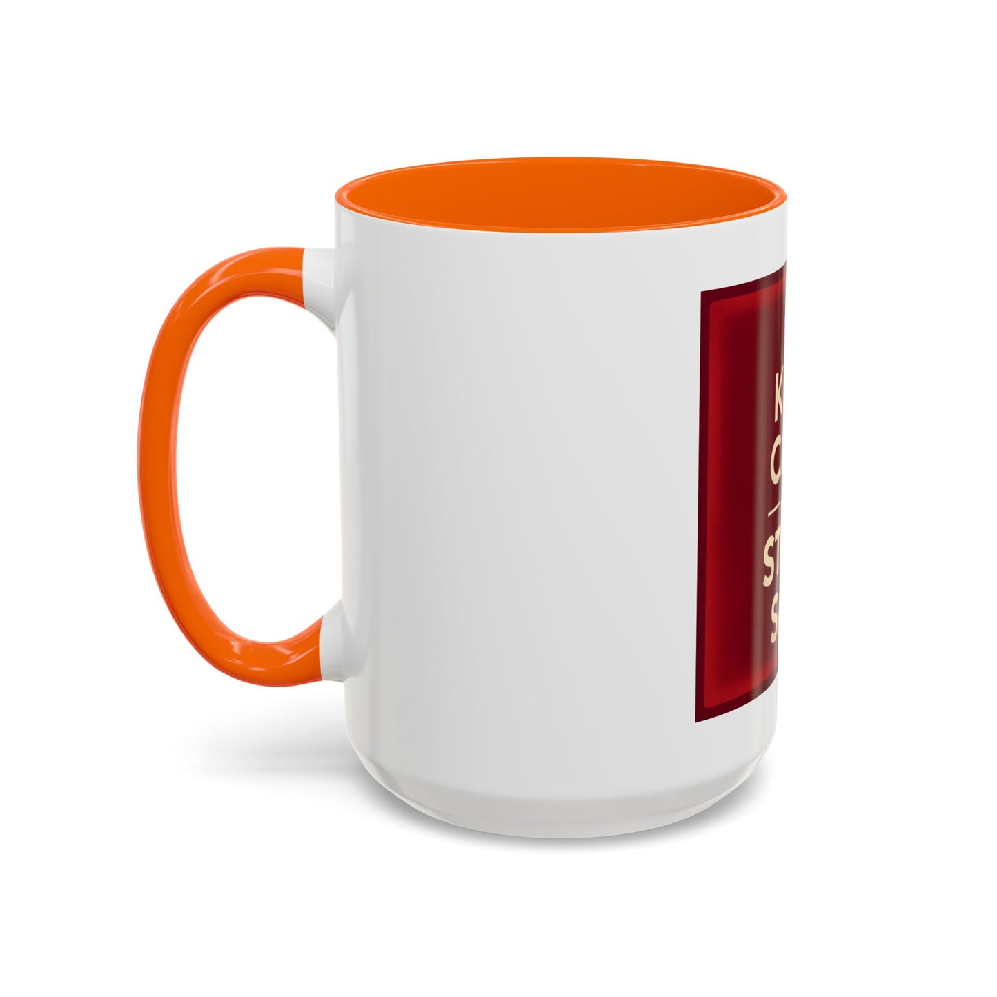 Keep Calm and Stack Sats Ceramic Coffee Mug