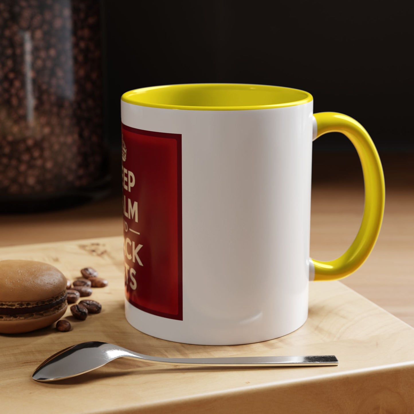 Keep Calm and Stack Sats Ceramic Coffee Mug