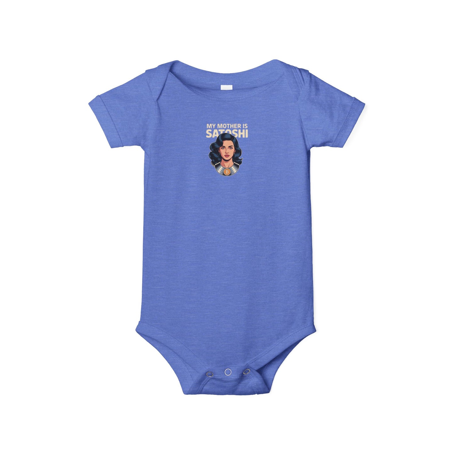 "My Mother is Satoshi" Baby Onesie
