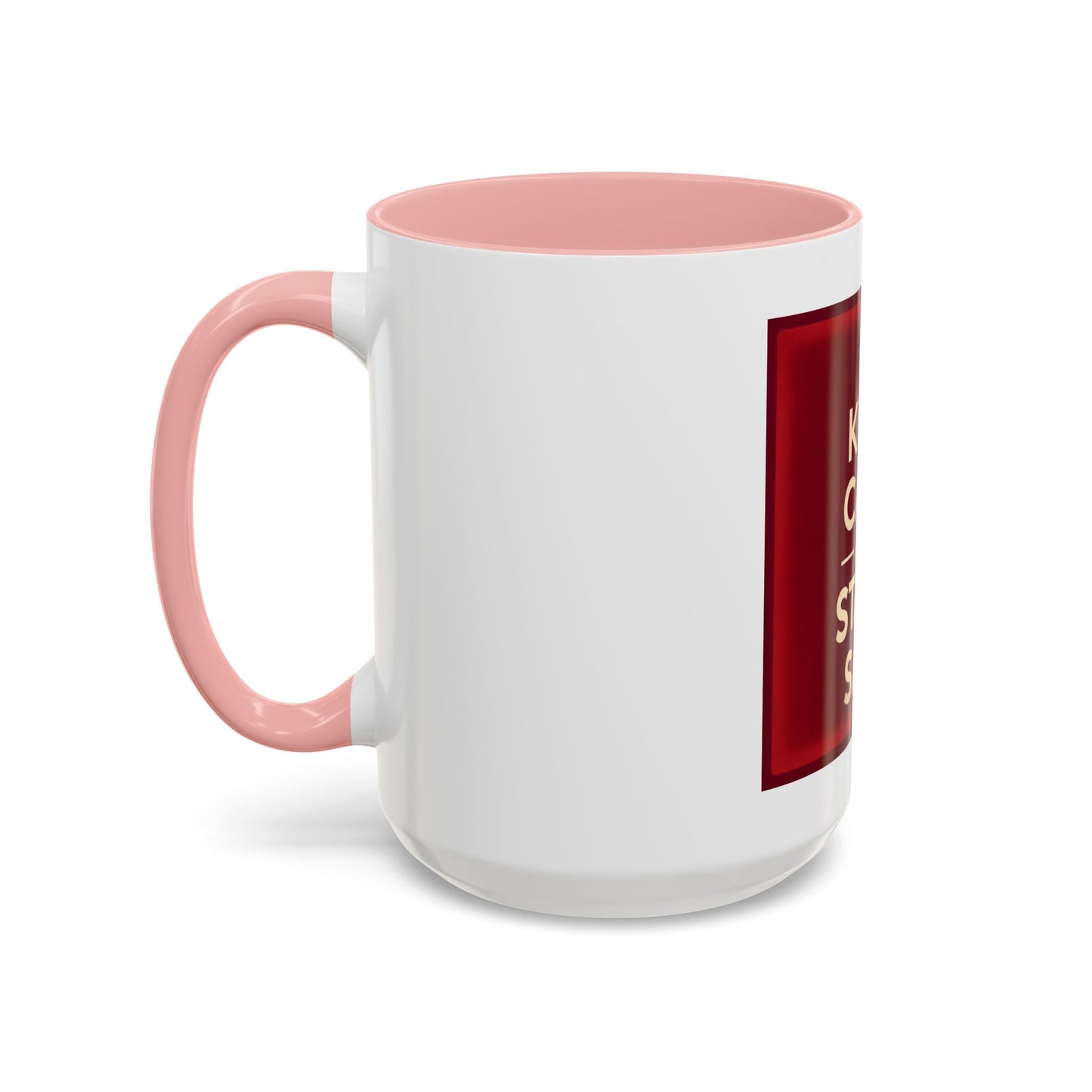 Keep Calm and Stack Sats Ceramic Coffee Mug