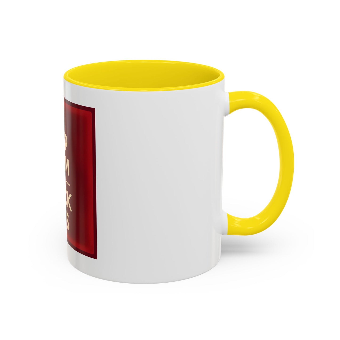 Keep Calm and Stack Sats Ceramic Coffee Mug