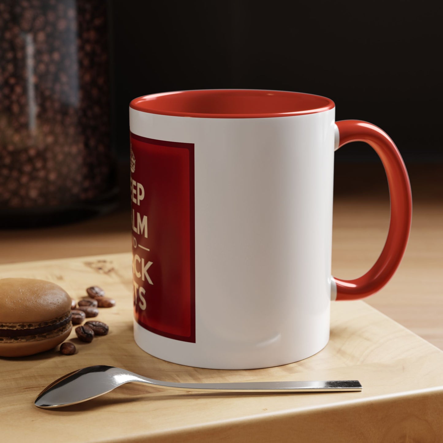 Keep Calm and Stack Sats Ceramic Coffee Mug