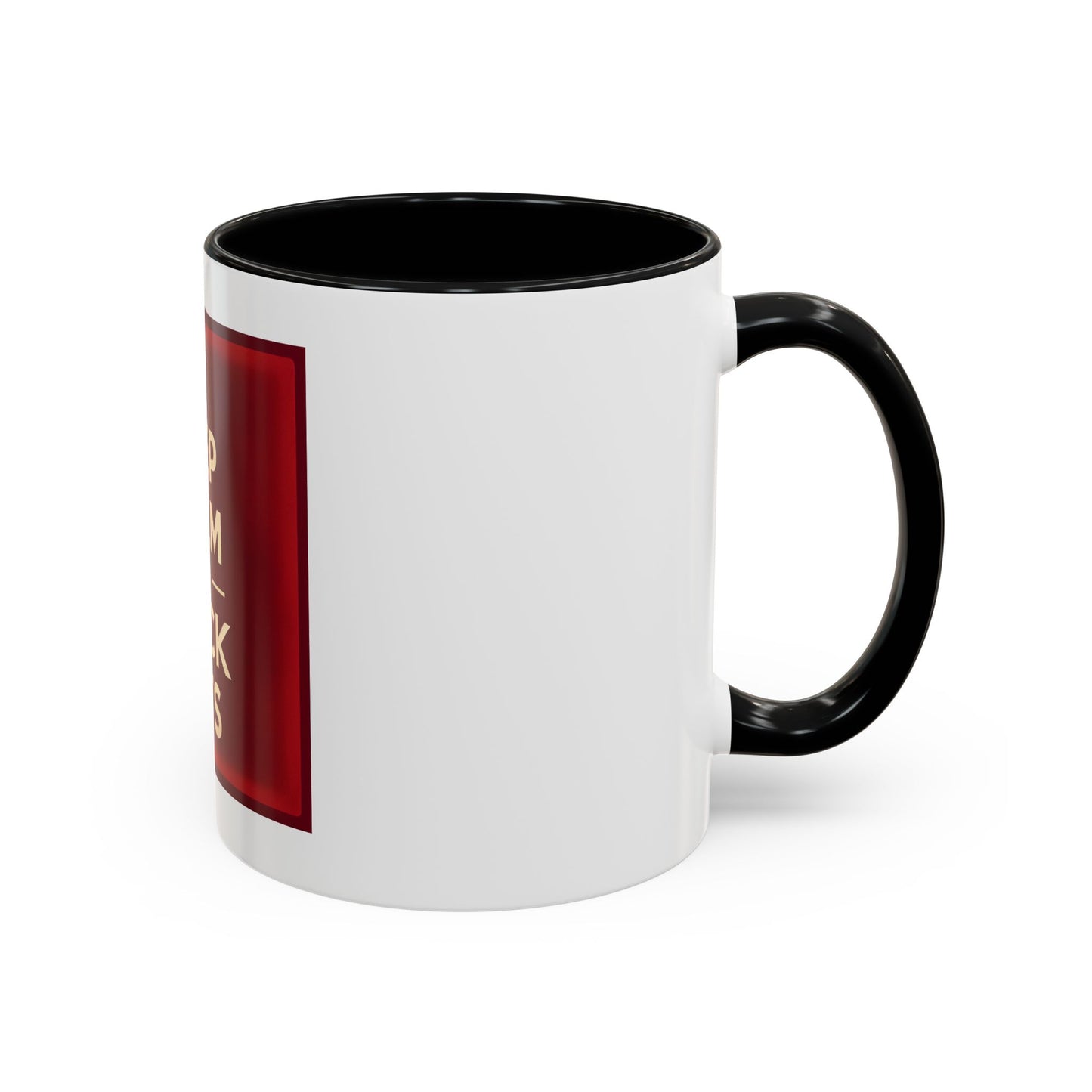 Keep Calm and Stack Sats Ceramic Coffee Mug