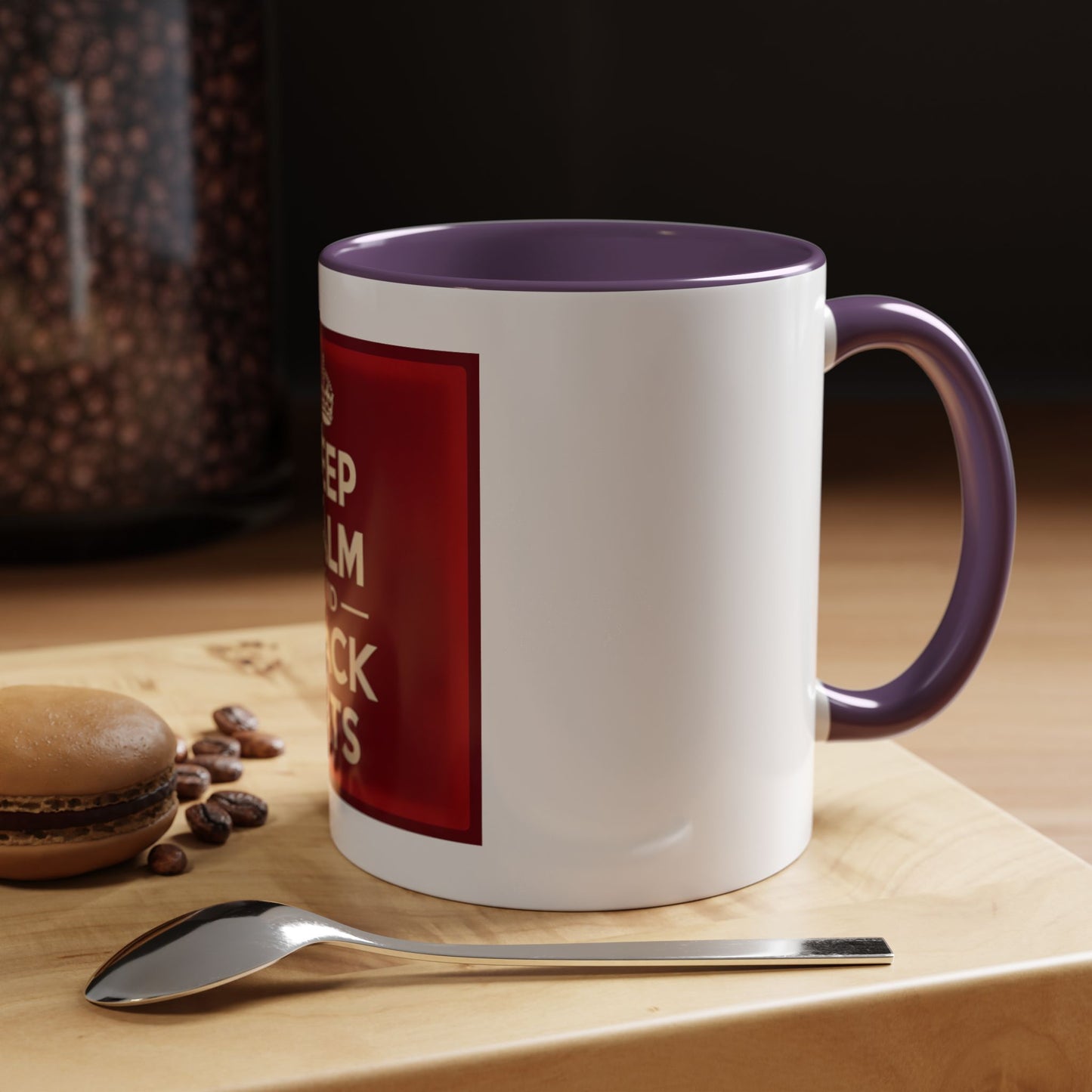 Keep Calm and Stack Sats Ceramic Coffee Mug