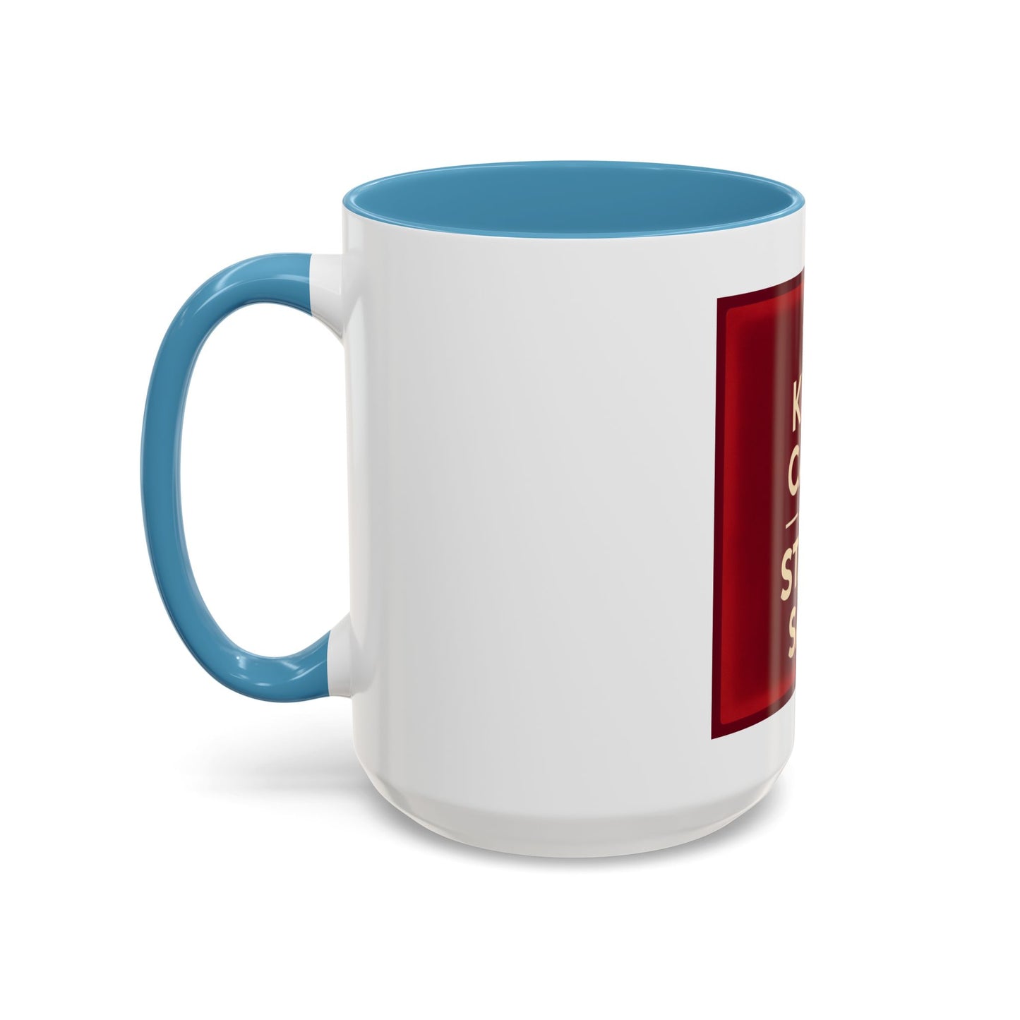 Keep Calm and Stack Sats Ceramic Coffee Mug