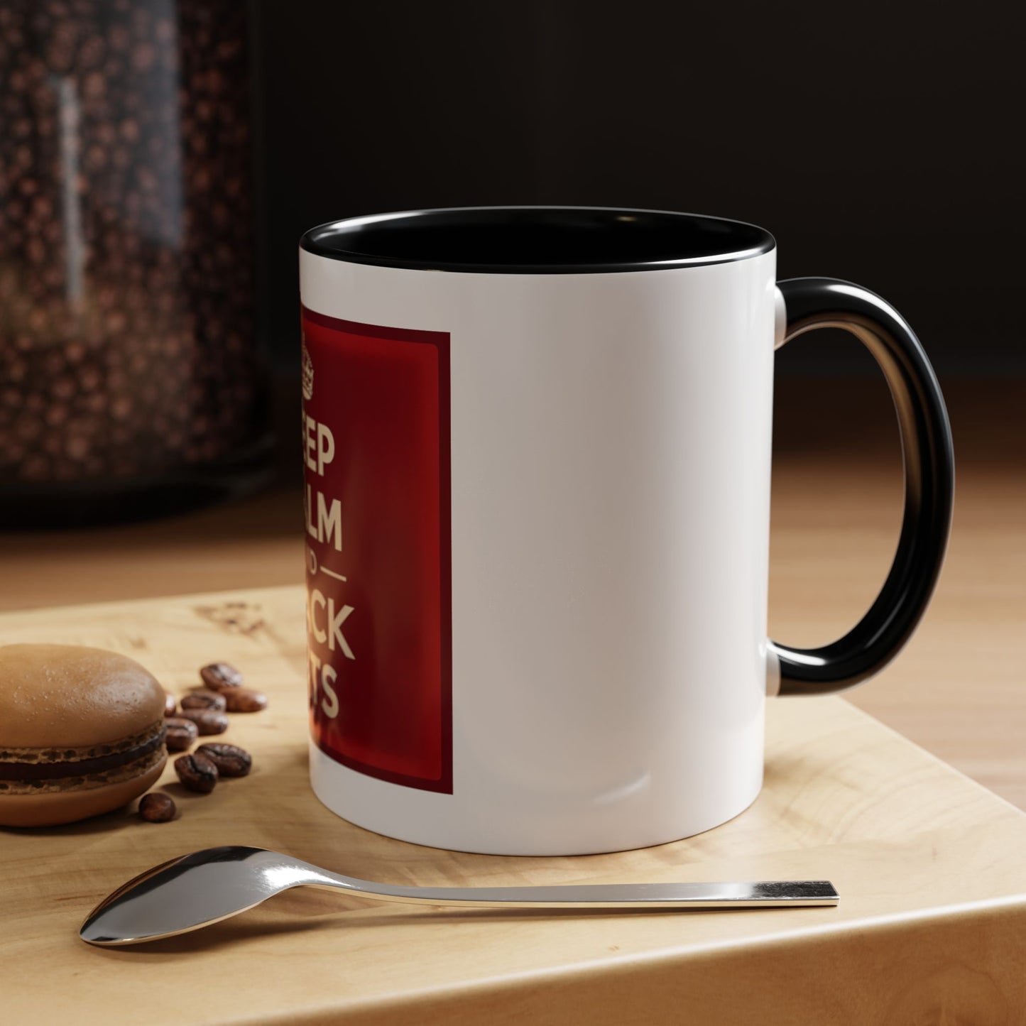 Keep Calm and Stack Sats Ceramic Coffee Mug