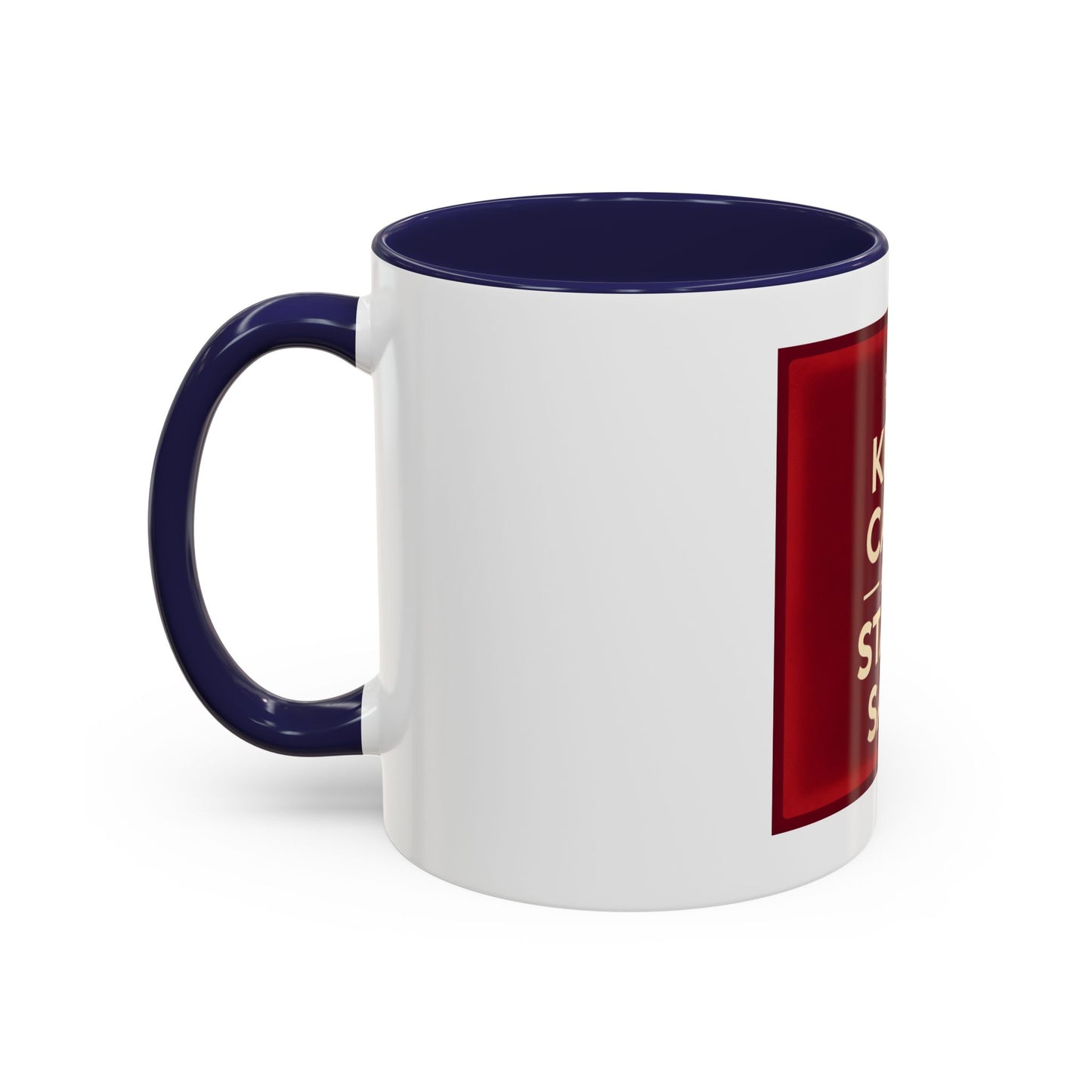 Keep Calm and Stack Sats Ceramic Coffee Mug