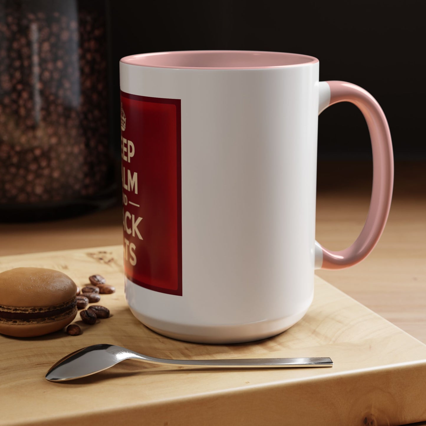Keep Calm and Stack Sats Ceramic Coffee Mug
