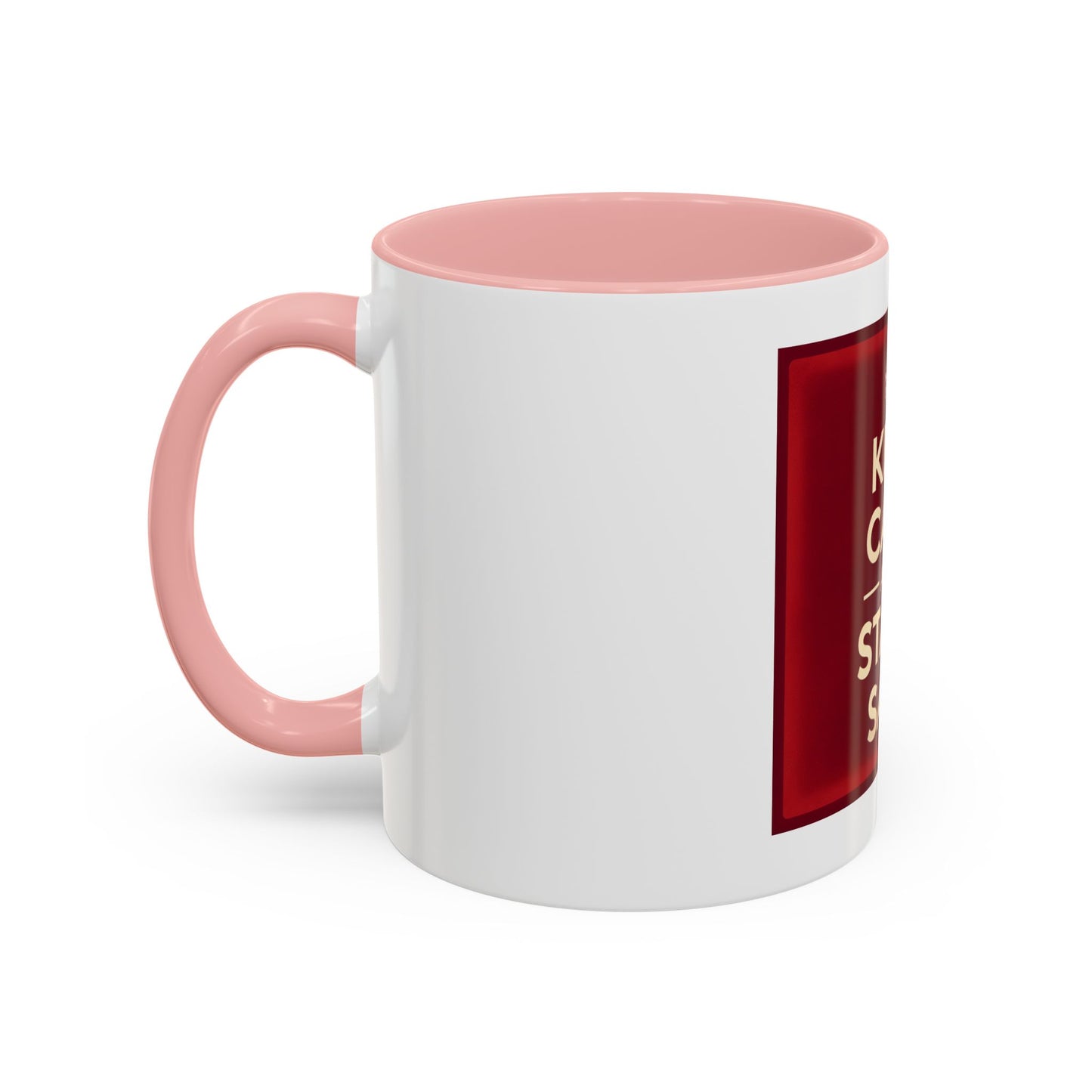Keep Calm and Stack Sats Ceramic Coffee Mug