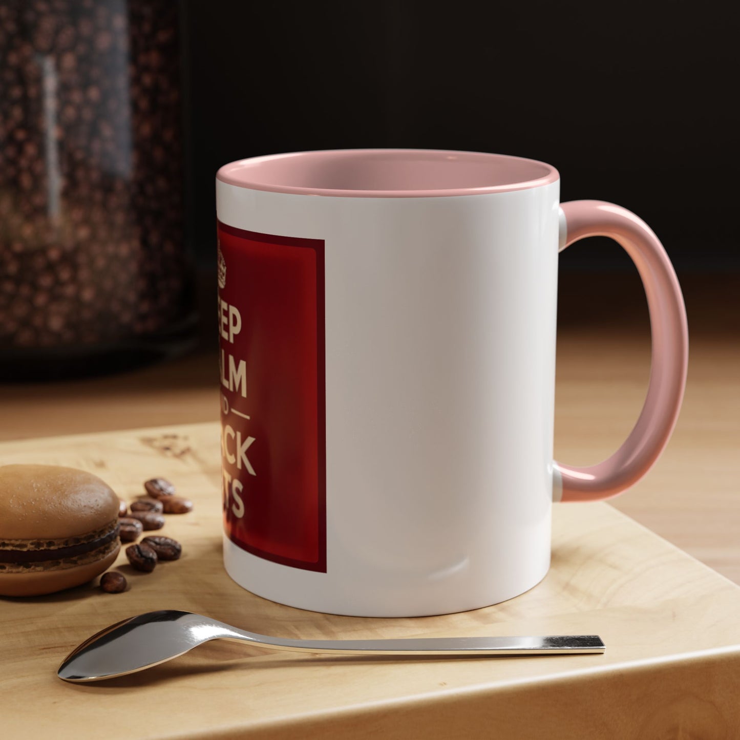 Keep Calm and Stack Sats Ceramic Coffee Mug
