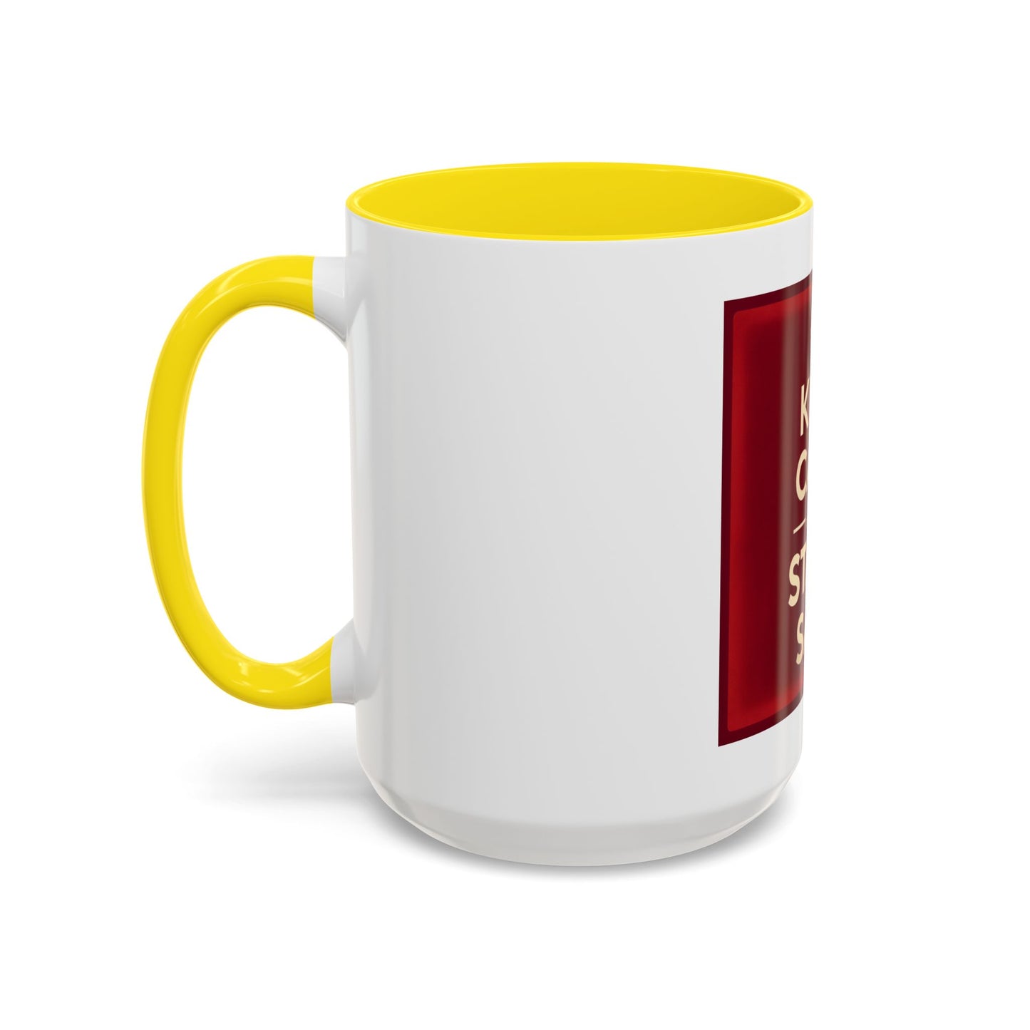 Keep Calm and Stack Sats Ceramic Coffee Mug