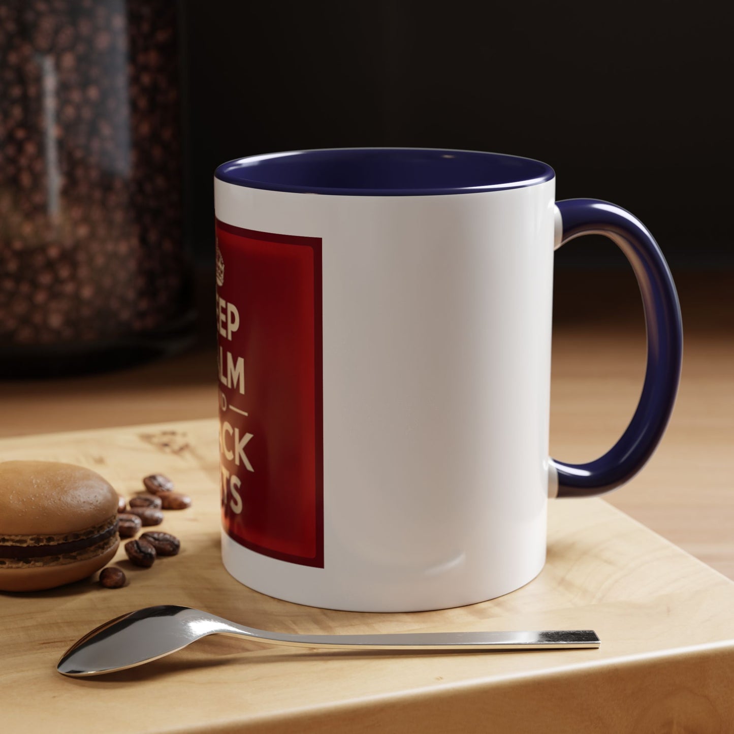 Keep Calm and Stack Sats Ceramic Coffee Mug