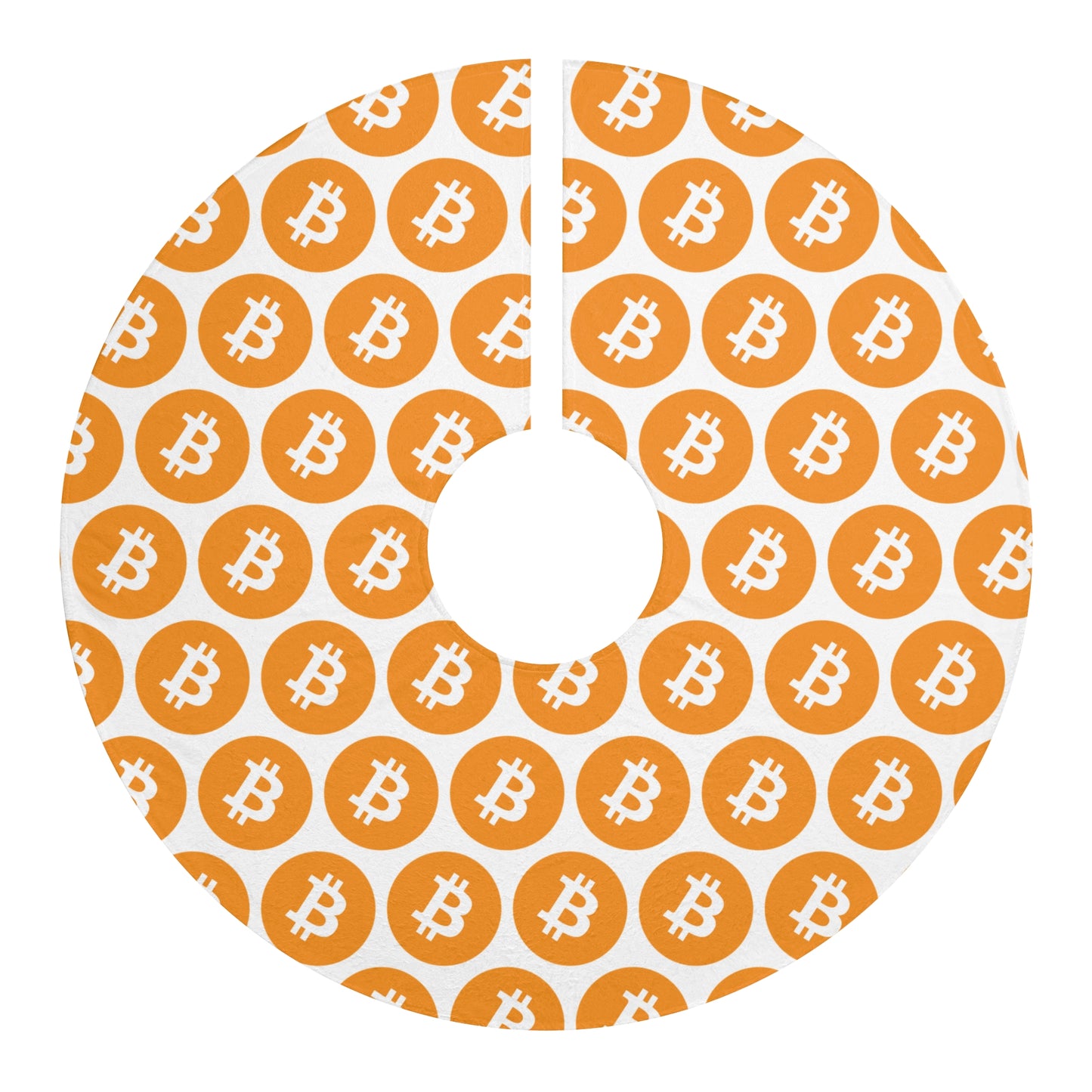 Bitcoin Christmas Tree Skirt