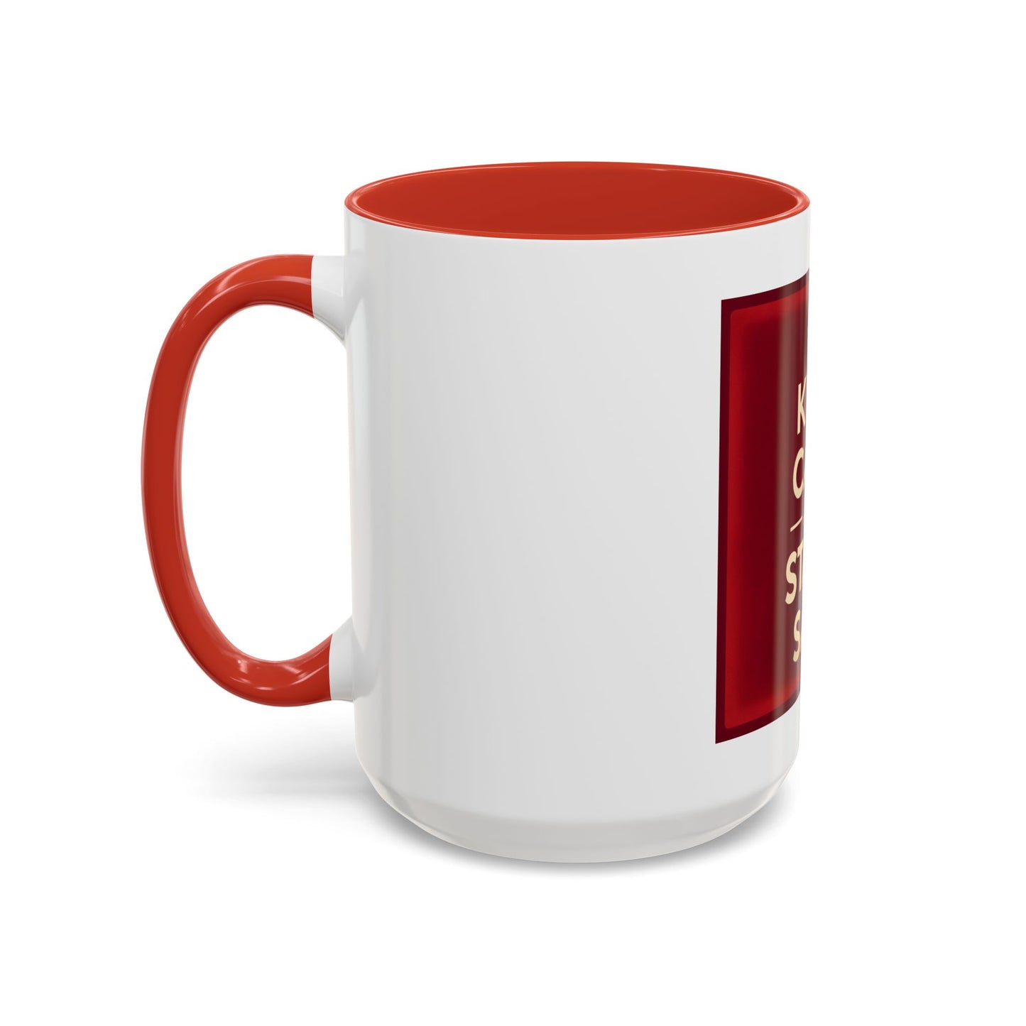 Keep Calm and Stack Sats Ceramic Coffee Mug