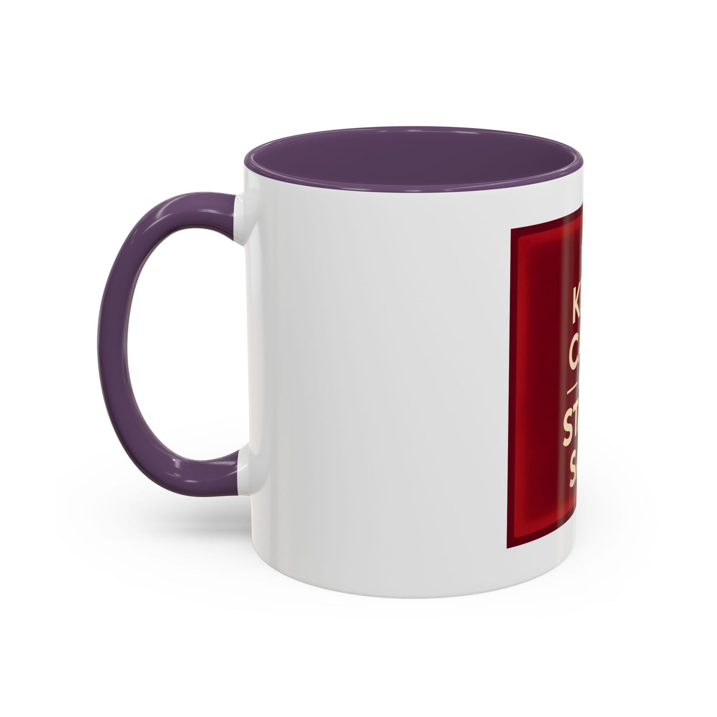 Keep Calm and Stack Sats Ceramic Coffee Mug