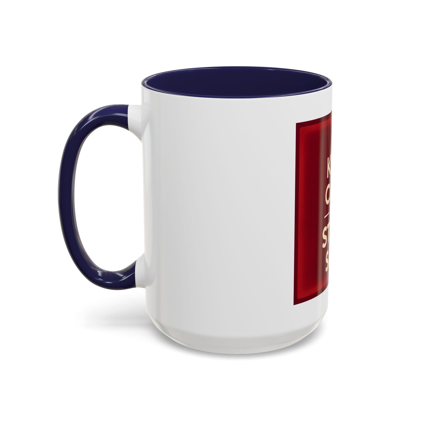 Keep Calm and Stack Sats Ceramic Coffee Mug