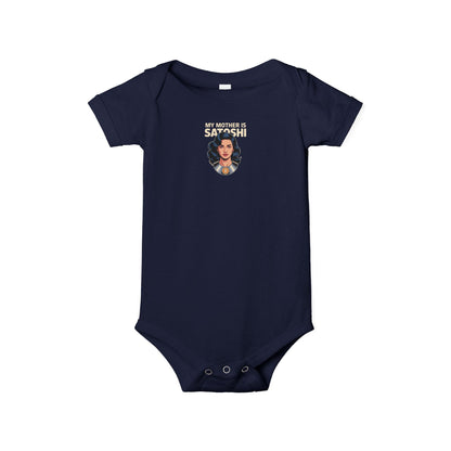 "My Mother is Satoshi" Baby Onesie