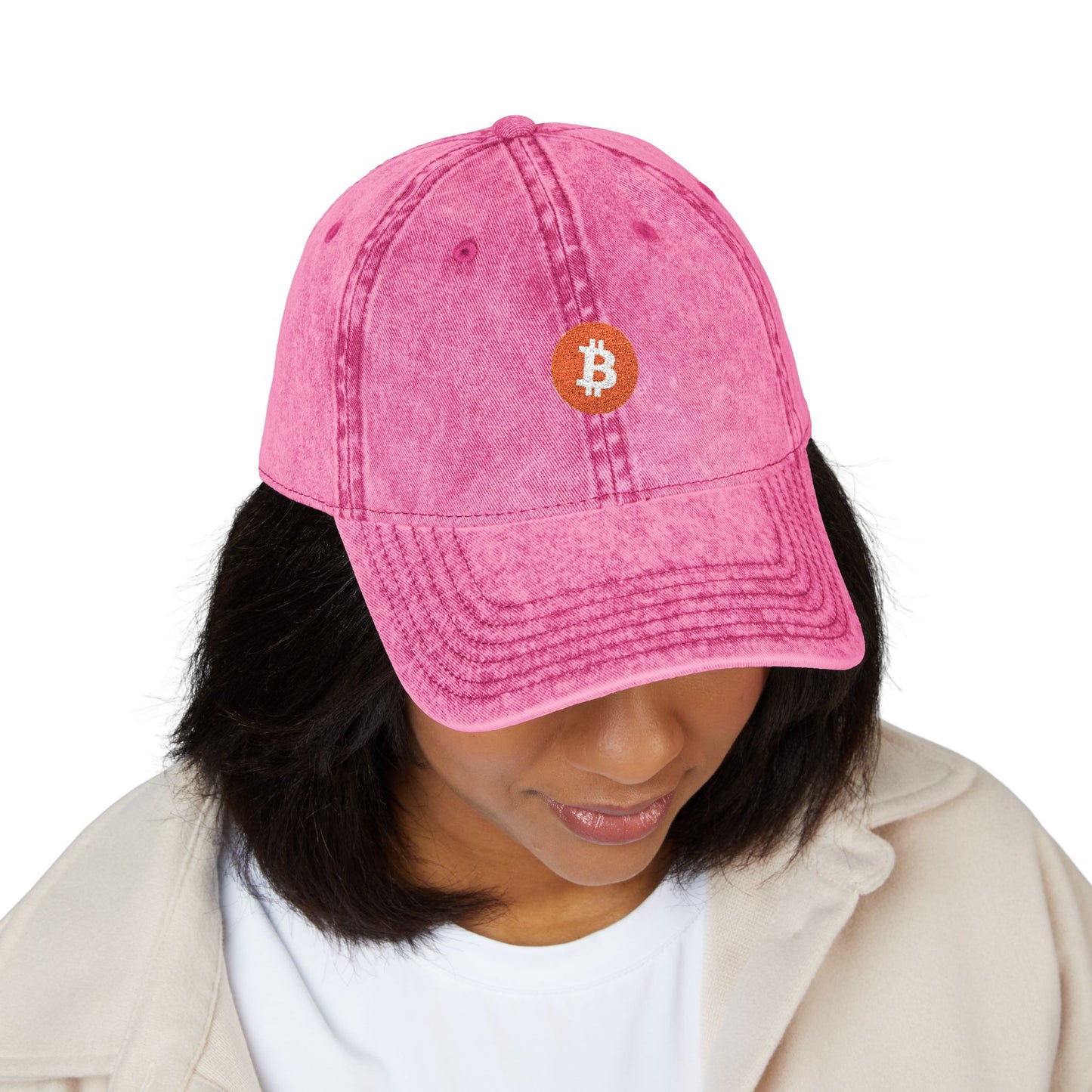 Vintage Bitcoin Cap