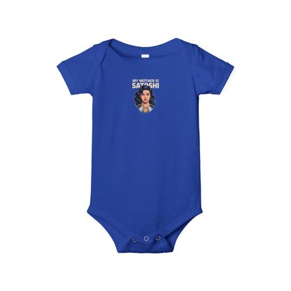 "My Mother is Satoshi" Baby Onesie