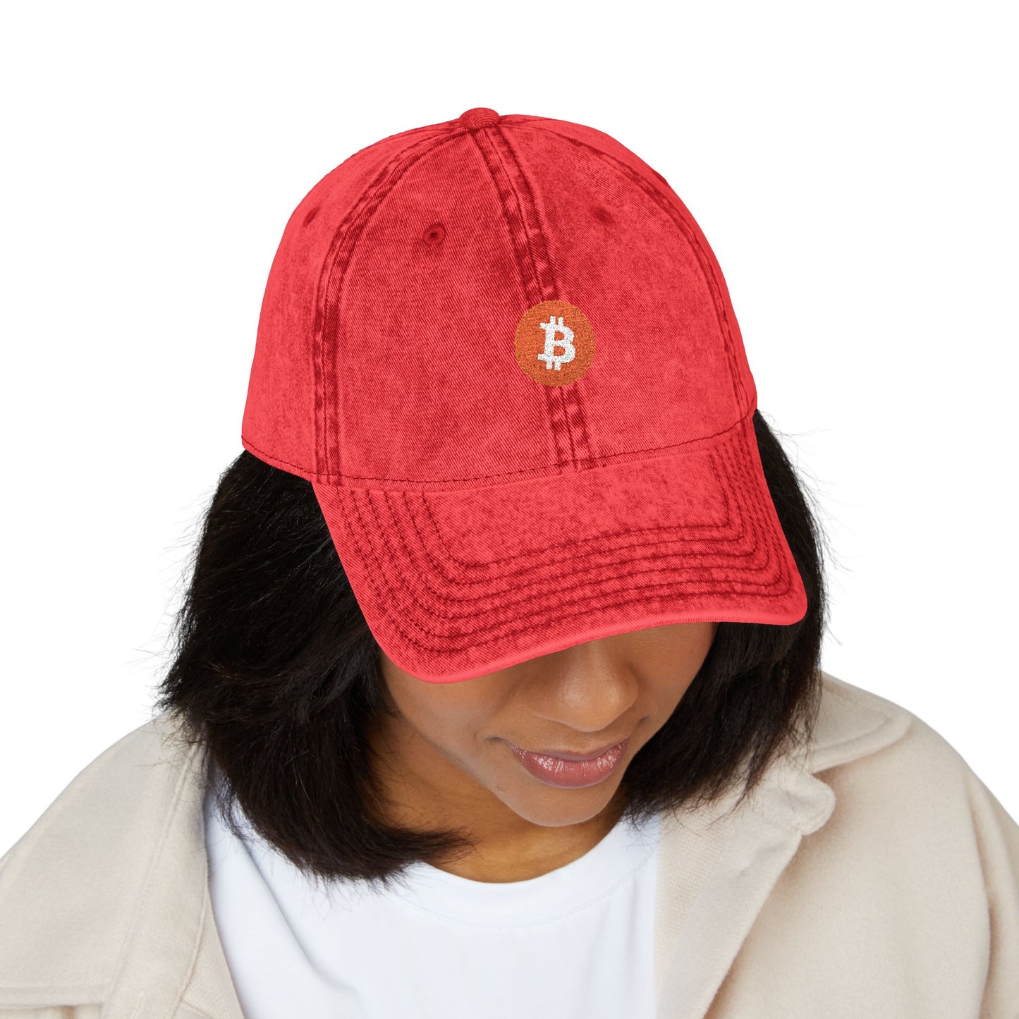 Vintage Bitcoin Cap