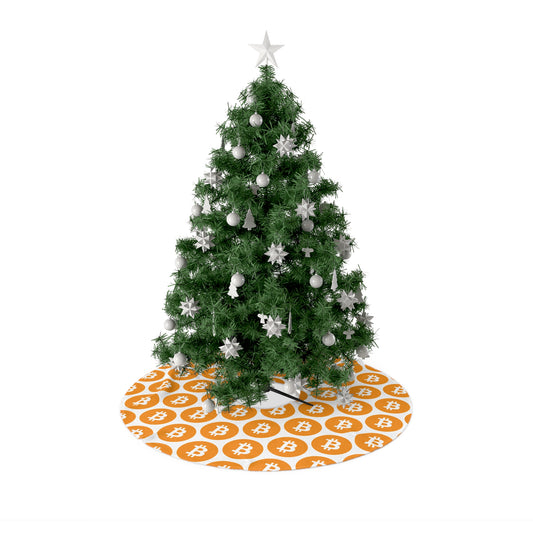 Bitcoin Christmas Tree Skirt