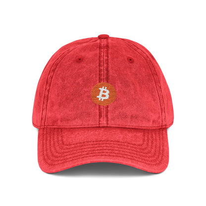 Vintage Bitcoin Cap