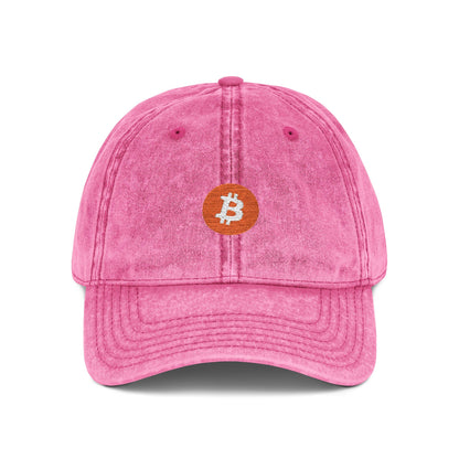Vintage Bitcoin Cap