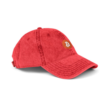 Vintage Bitcoin Cap