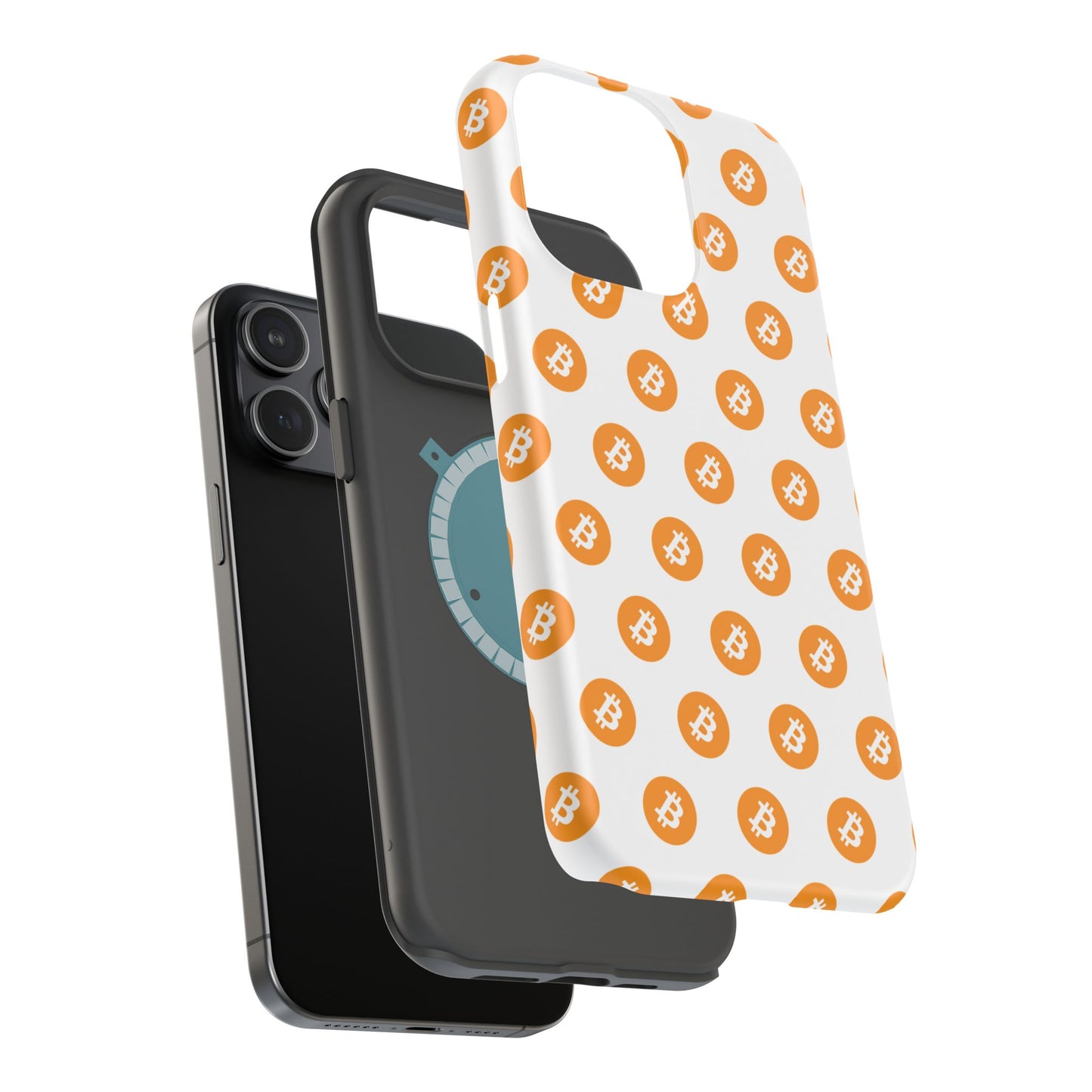 iPhone Bitcoin Magnetic Cases