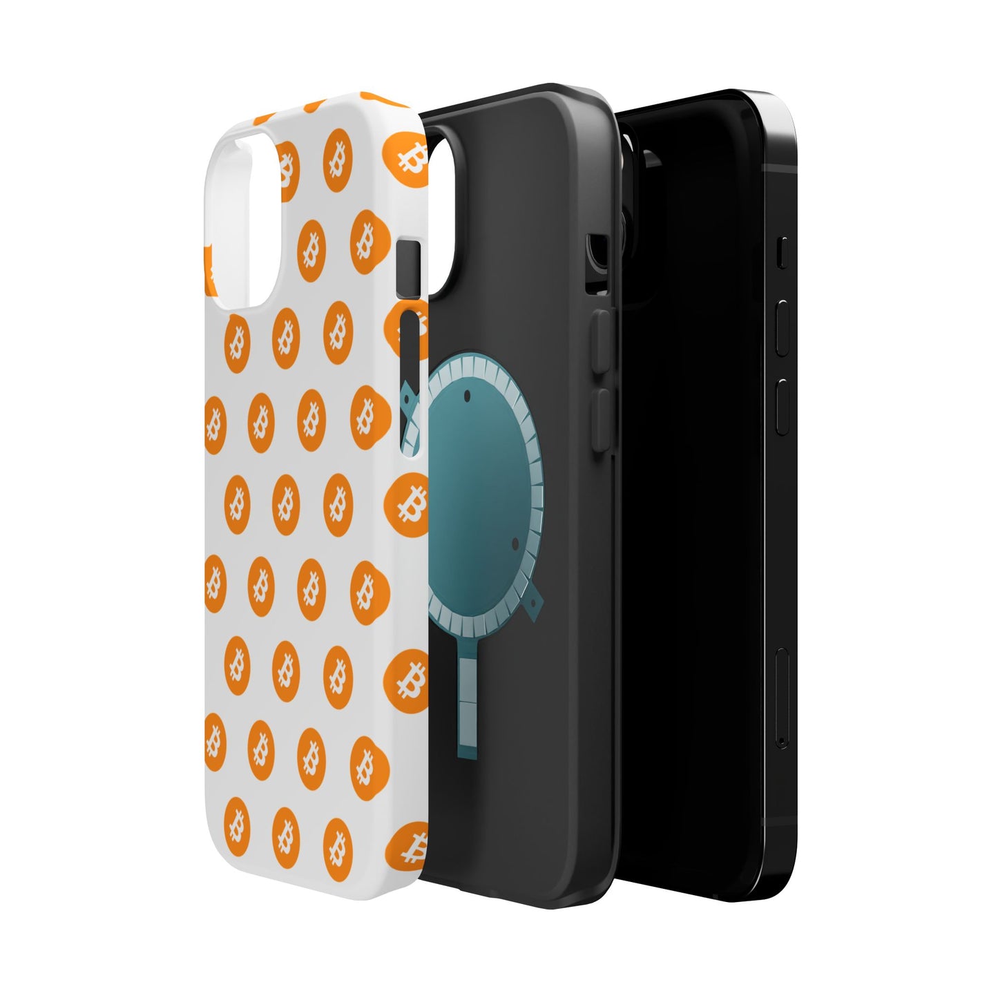 iPhone Bitcoin Magnetic Cases