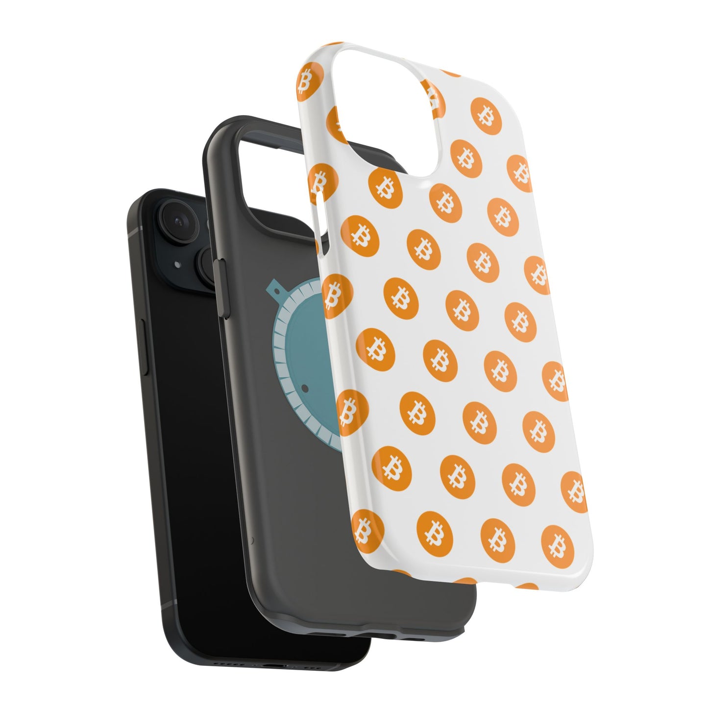 iPhone Bitcoin Magnetic Cases