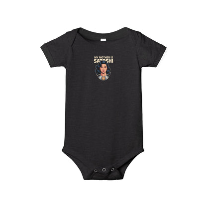 "My Mother is Satoshi" Baby Onesie