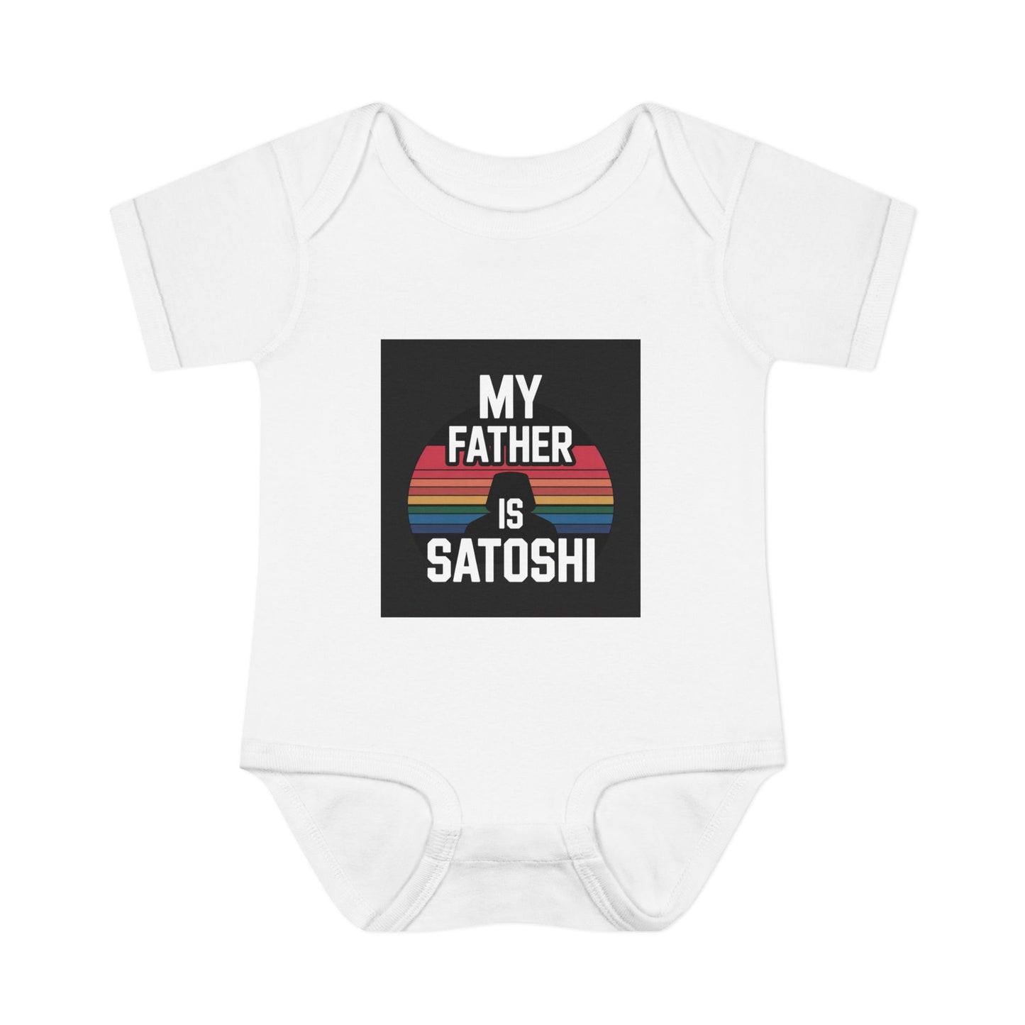 "My Father is Satoshi" Infant Bodysuit