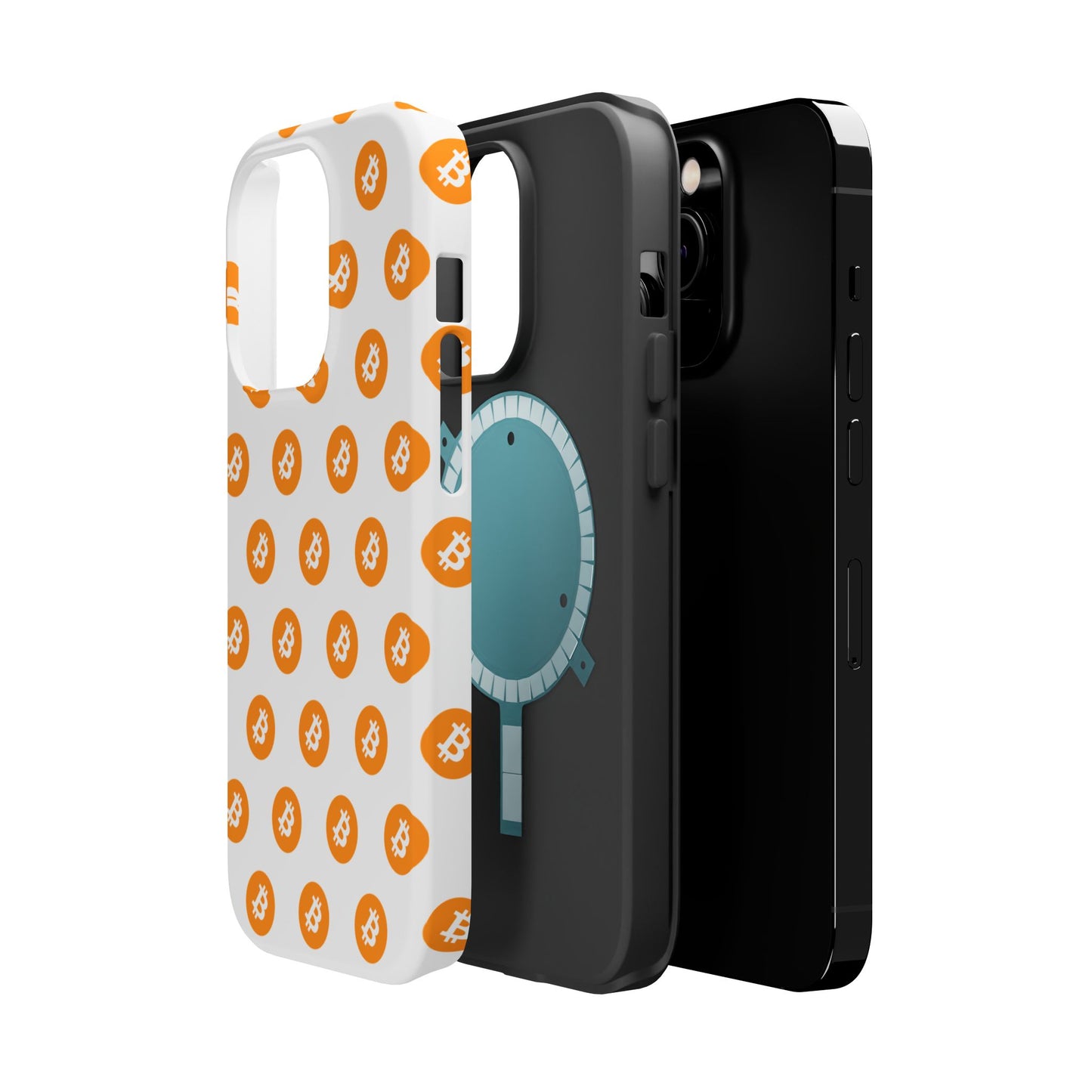 iPhone Bitcoin Magnetic Cases
