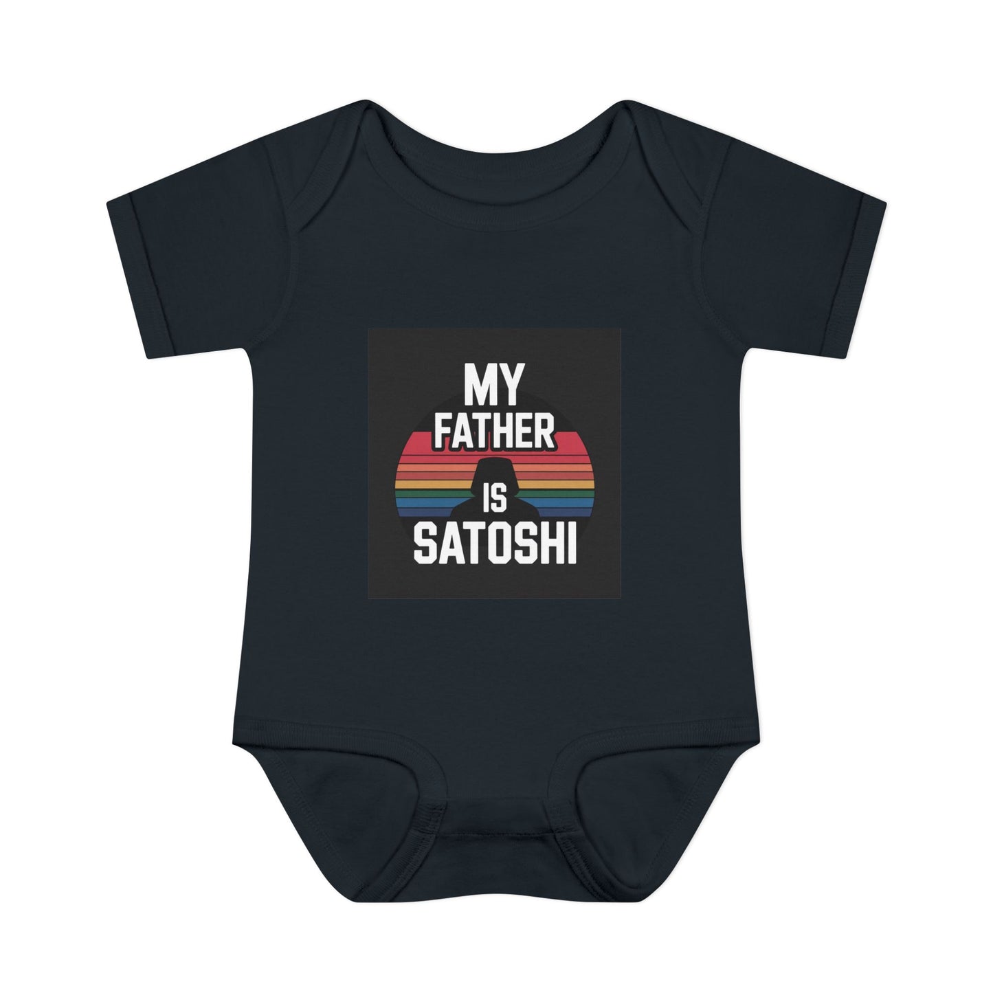 "My Father is Satoshi" Infant Bodysuit