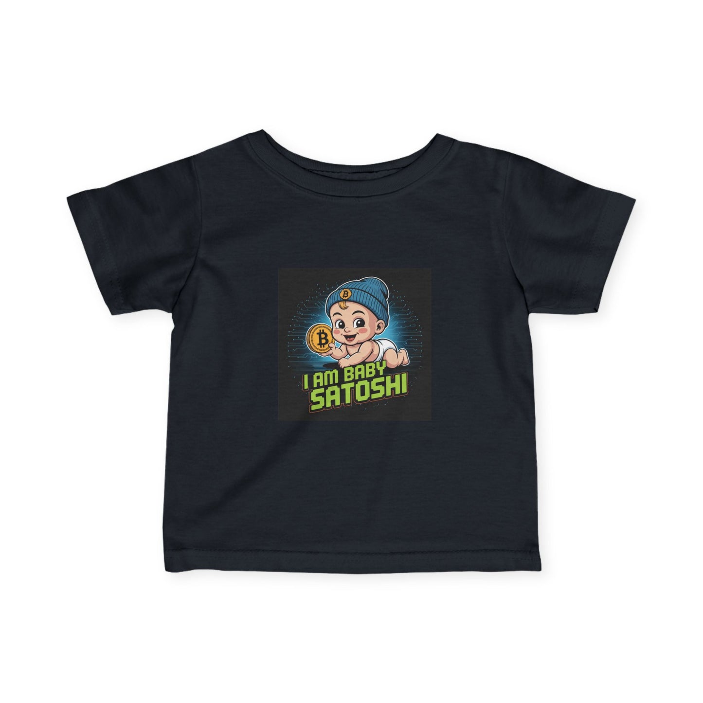 Infant "I am Satoshi" Jersey Tee