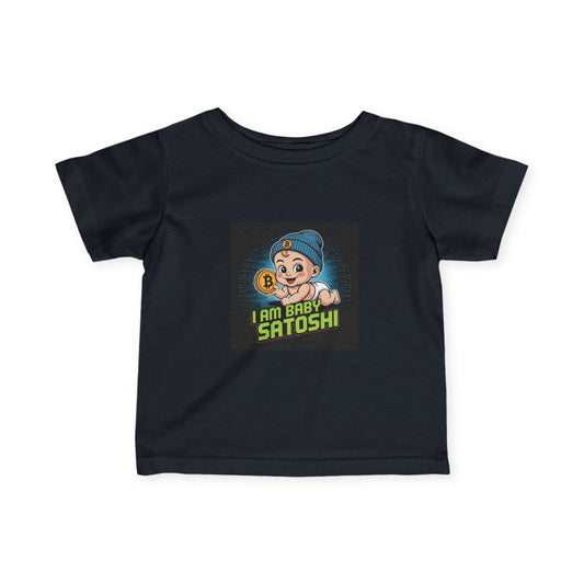 Infant "I am Satoshi" Jersey Tee