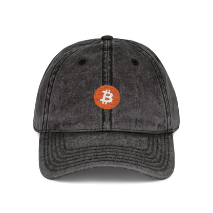 Vintage Bitcoin Cap