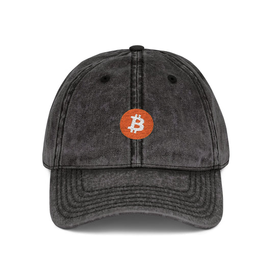 Vintage Bitcoin Cap