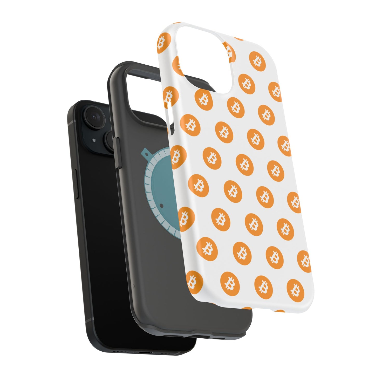 iPhone Bitcoin Magnetic Cases